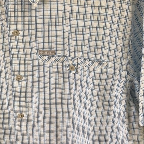 Columbia button down plaid shirt - Picture 3 of 5